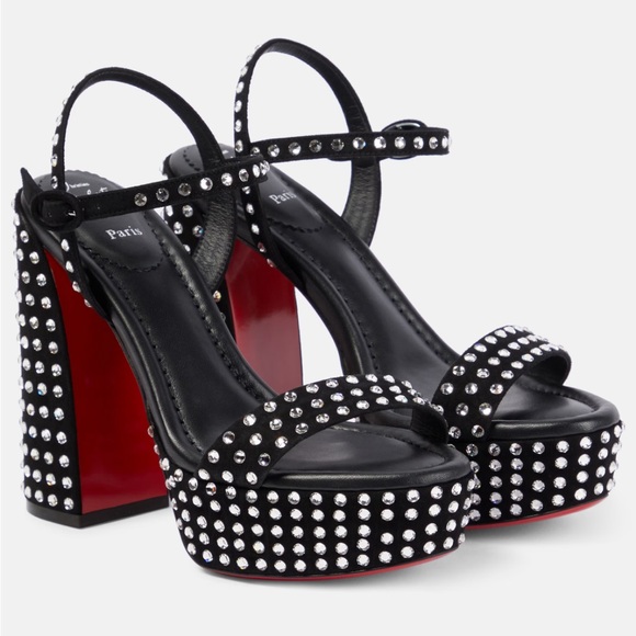 CHRISTIAN LOUBOUTIN
Movida Jane Strass Boum platform sandals, NEW - Picture 10 of 17